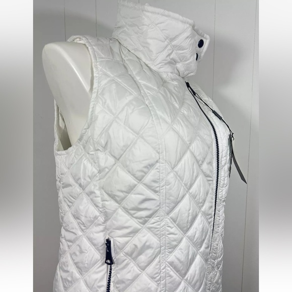 NWT Marc New York Andrew Marc Quilted White Vest Women's Size XL - Picture 4 of 11